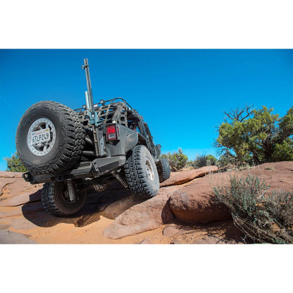 SMITTYBILT | 07-18 Wrangler JK 2/4 Door XRC Gen 2 Rear Bumper Two Stage Textured Matte Black Smittybilt |76858