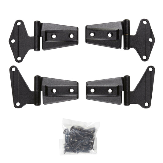 SMITTYBILT | Door Hinges Set of 4 Black 07-18 Wrangler JK Smittybilt |7687