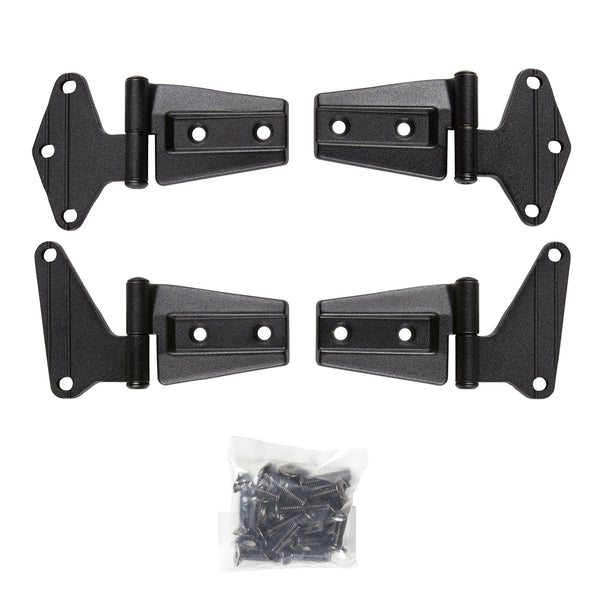 Smittybilt Door Hinge Kit – Black (07-18 JK/JKU) | 7687