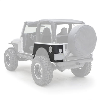 SMITTYBILT | XRC Rear Corner Guards Black Textured 97-06 Wrangler TJ/LJ 2 Door Smittybilt |76874