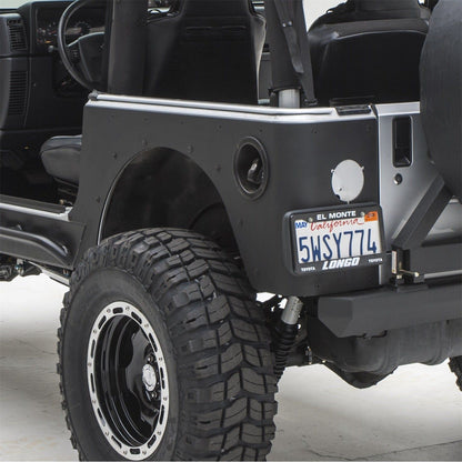 SMITTYBILT | XRC Rear Corner Guards Black Textured 97-06 Wrangler TJ/LJ 2 Door Smittybilt |76874