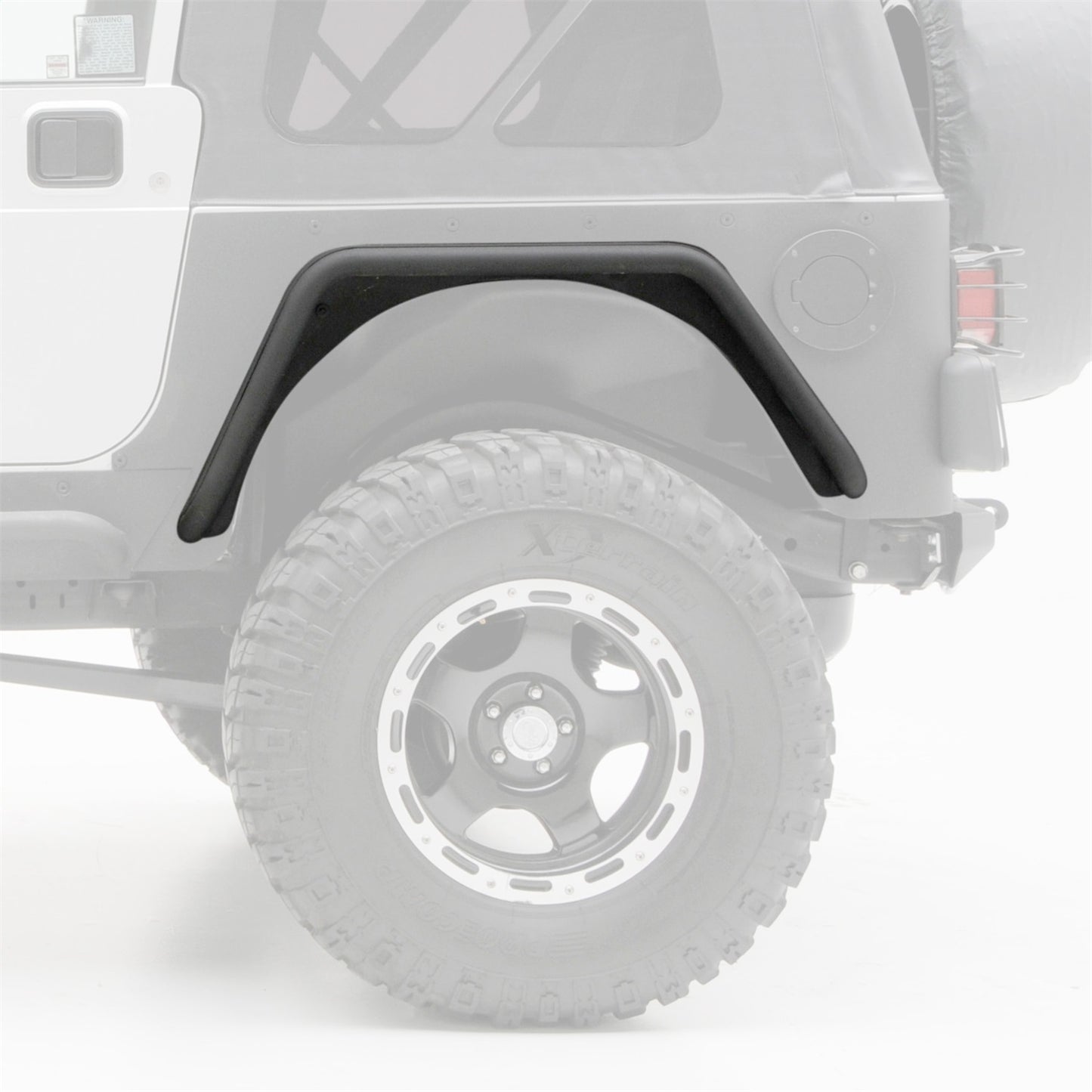 SMITTYBILT | XRC Rear 3 Inch Fender Flares 97-06 Wrangler TJ/LJ Black Textured Smittybilt |76875