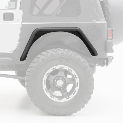 SMITTYBILT | XRC Rear 3 Inch Fender Flares 97-06 Wrangler TJ/LJ Black Textured Smittybilt |76875