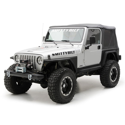SMITTYBILT | XRC Rear 3 Inch Fender Flares 97-06 Wrangler TJ/LJ Black Textured Smittybilt |76875