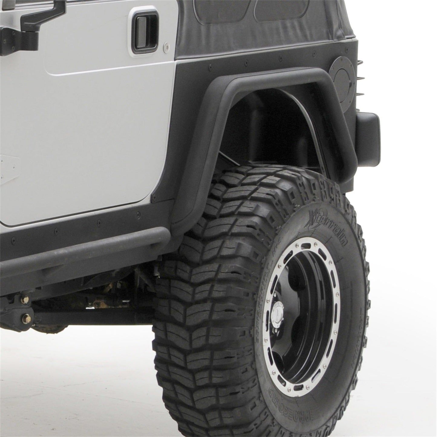 SMITTYBILT | XRC Rear 3 Inch Fender Flares 97-06 Wrangler TJ/LJ Black Textured Smittybilt |76875