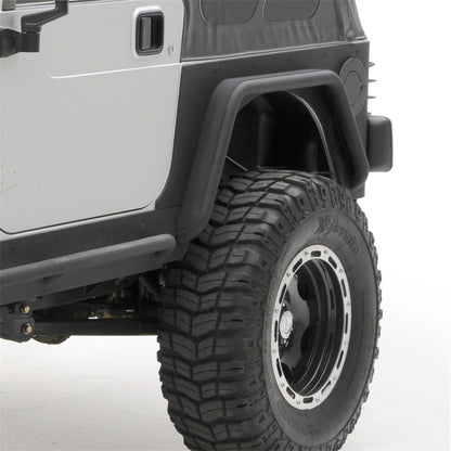 SMITTYBILT | XRC Rear 3 Inch Fender Flares 97-06 Wrangler TJ/LJ Black Textured Smittybilt |76875