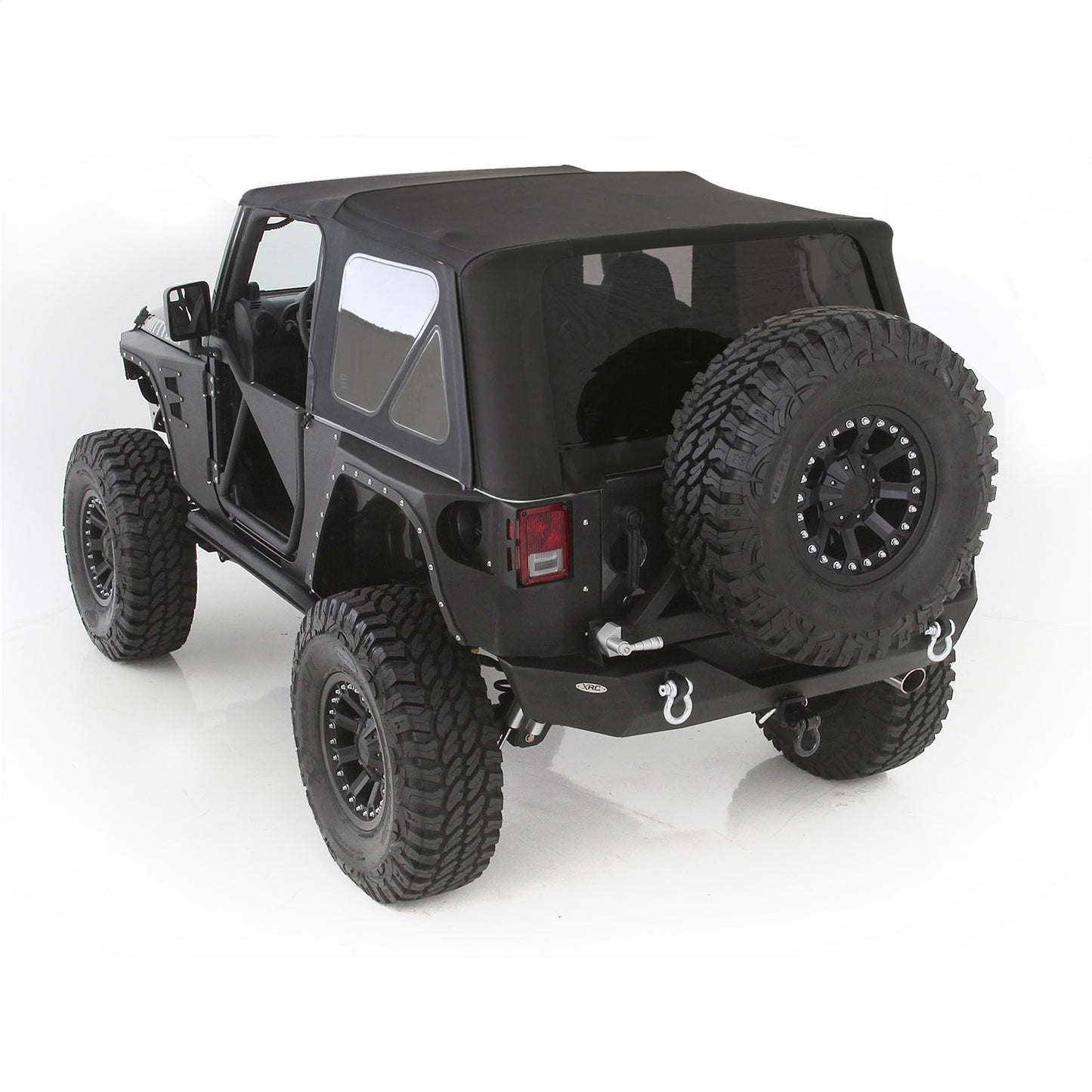 SMITTYBILT | XRC Front Fenders Black Textured 07-18 Wrangler JK 2/4 Door Smittybilt |76880