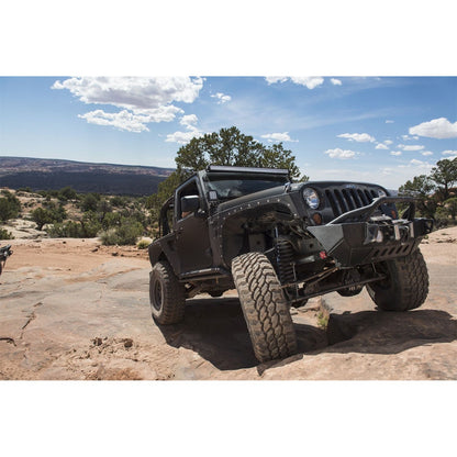 SMITTYBILT | XRC Front Fenders Black Textured 07-18 Wrangler JK 2/4 Door Smittybilt |76880