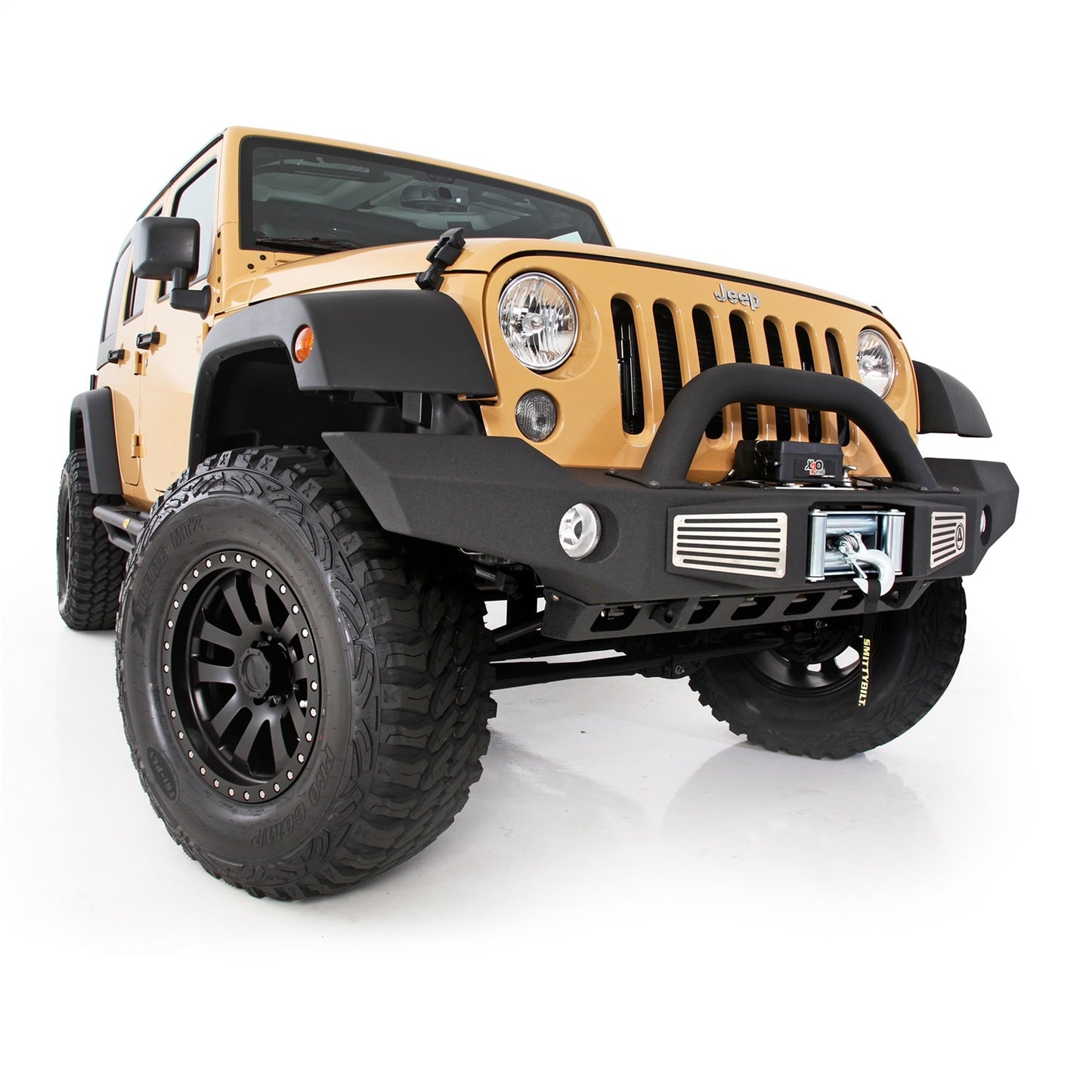 SMITTYBILT | XRC JK Atlas Front Bumper 07 18 Wrangler JK 2/4 Door Smittybilt |76892