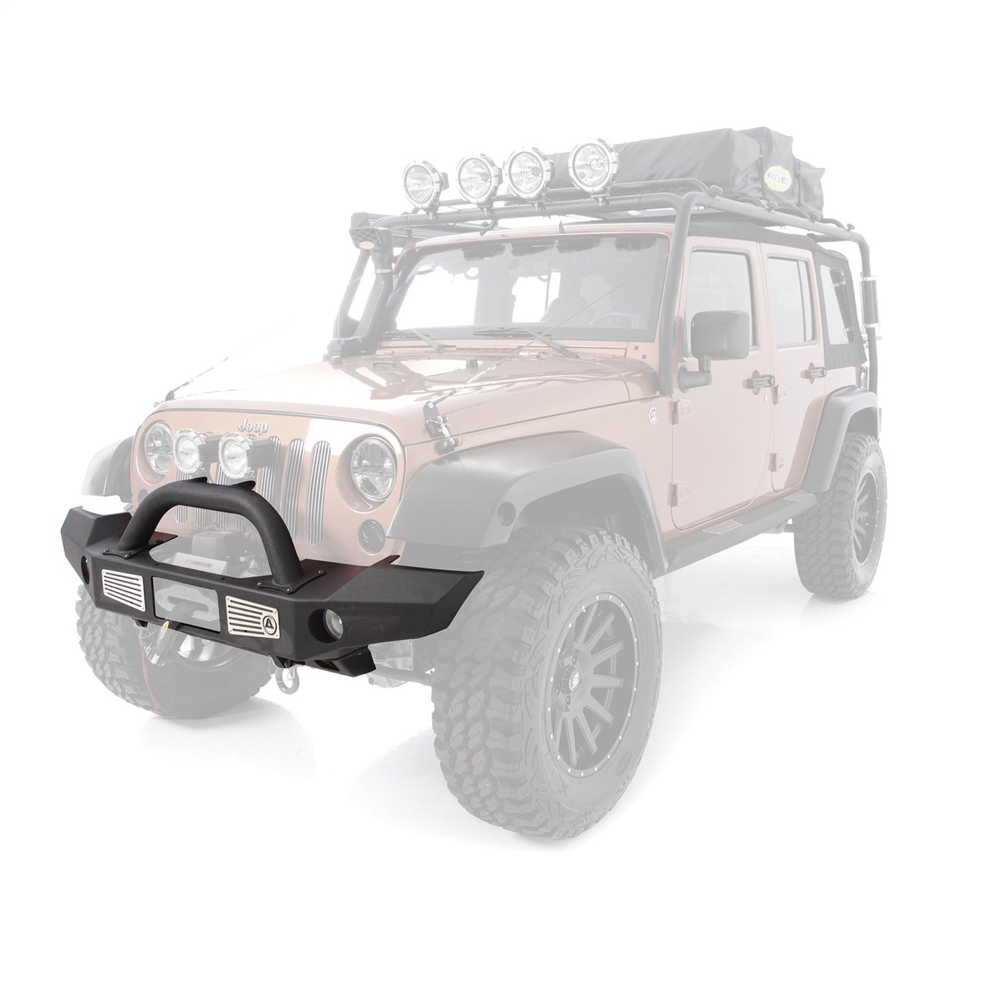 SMITTYBILT | XRC JK Atlas Front Bumper 07 18 Wrangler JK 2/4 Door Smittybilt |76892