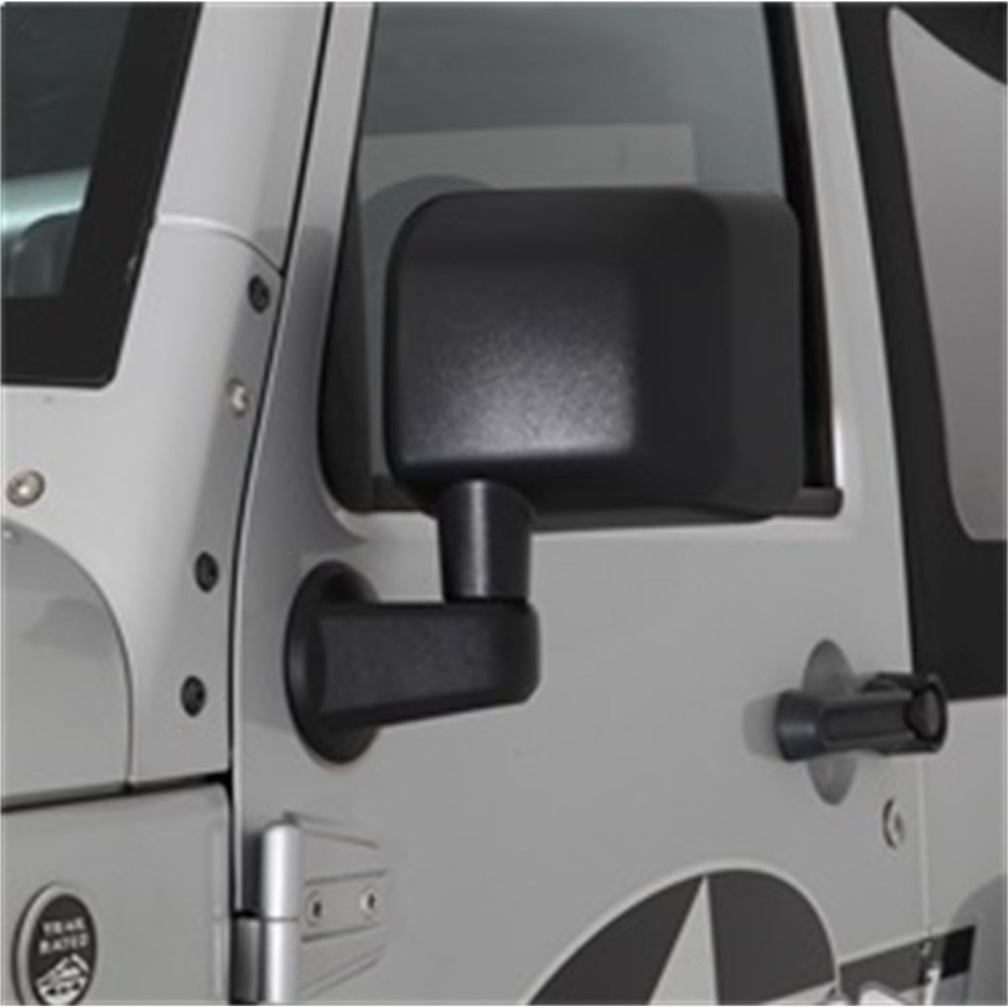 SMITTYBILT | Half Door Side Mirrors Black 87-06 Wrangler YJ/TJ/LJ Smittybilt |7694
