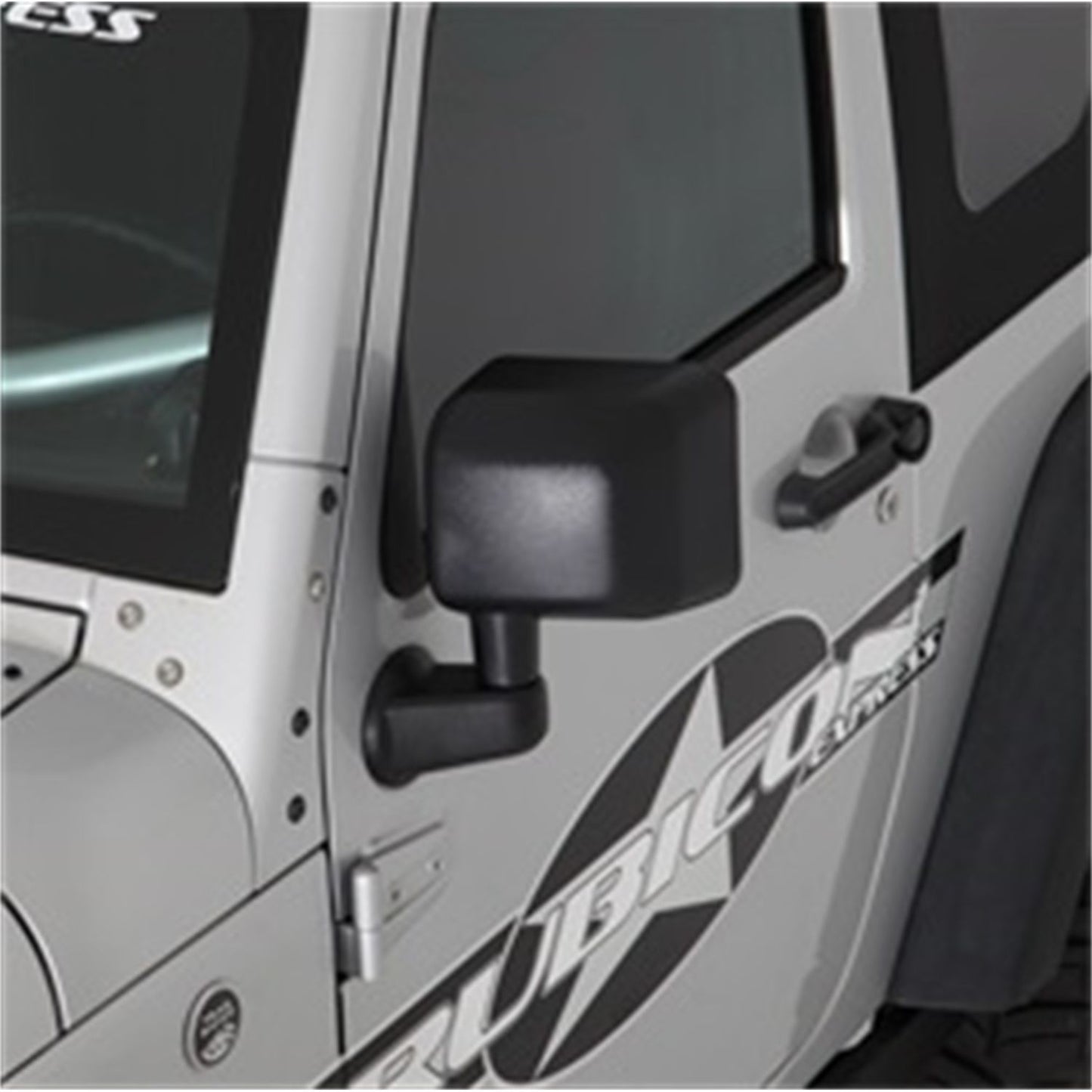 SMITTYBILT | Half Door Side Mirrors Black 87-06 Wrangler YJ/TJ/LJ Smittybilt |7694