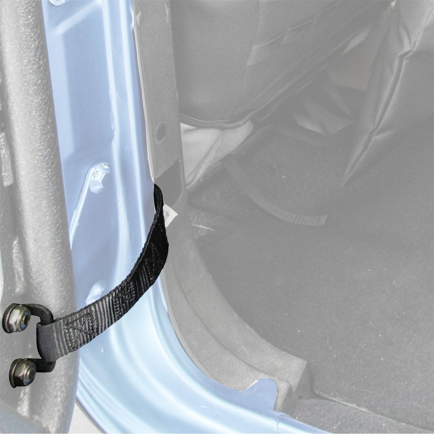 SMITTYBILT | Adjustable Door Strap Black Sold as a Pair Brackets not included Smittybilt |769401