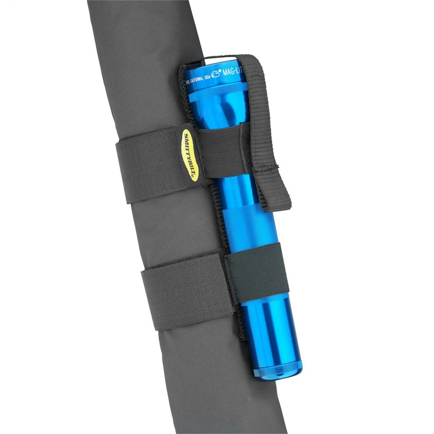 SMITTYBILT | Roll Bar Mount Mag Light Holder Black Smittybilt |769520