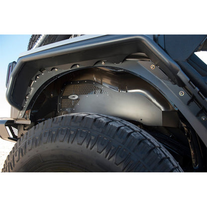 SMITTYBILT | Aluminum Inner Fender Liner Rear 07 18 Wrangler JK Front 2/4 Door Smittybilt |76986