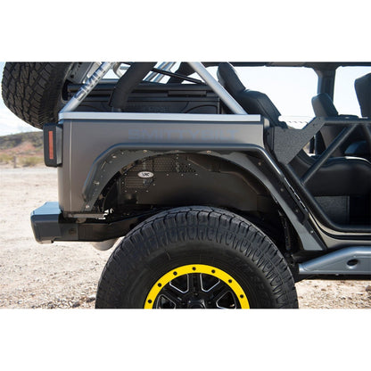 SMITTYBILT | Aluminum Inner Fender Liner Rear 07 18 Wrangler JK Front 2/4 Door Smittybilt |76986