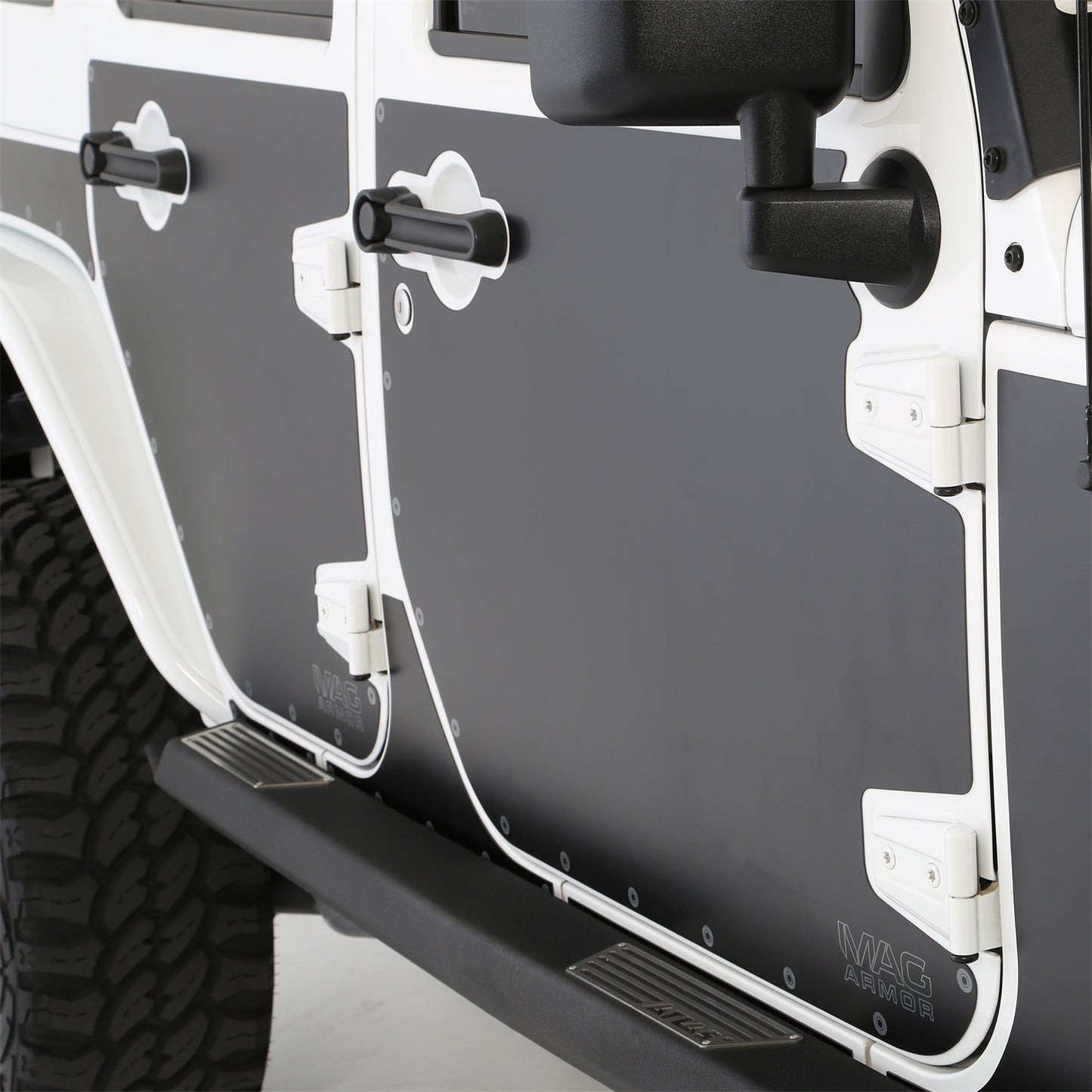 SMITTYBILT | Mag Armor Magnetic Trail Skins 07-18 Wrangler JK 4 Door Smittybilt |76994