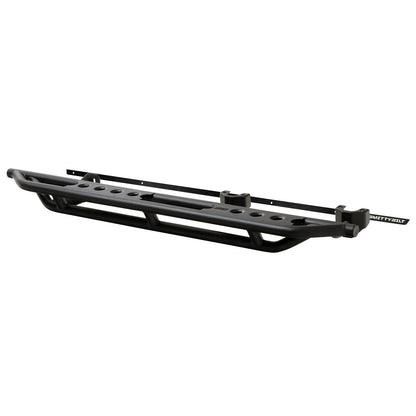 SMITTYBILT | SRC Side Armor with Steps for 2018-Up Jeep Wrangler 4 Doors JL Does not fit JK models Smittybilt |77634
