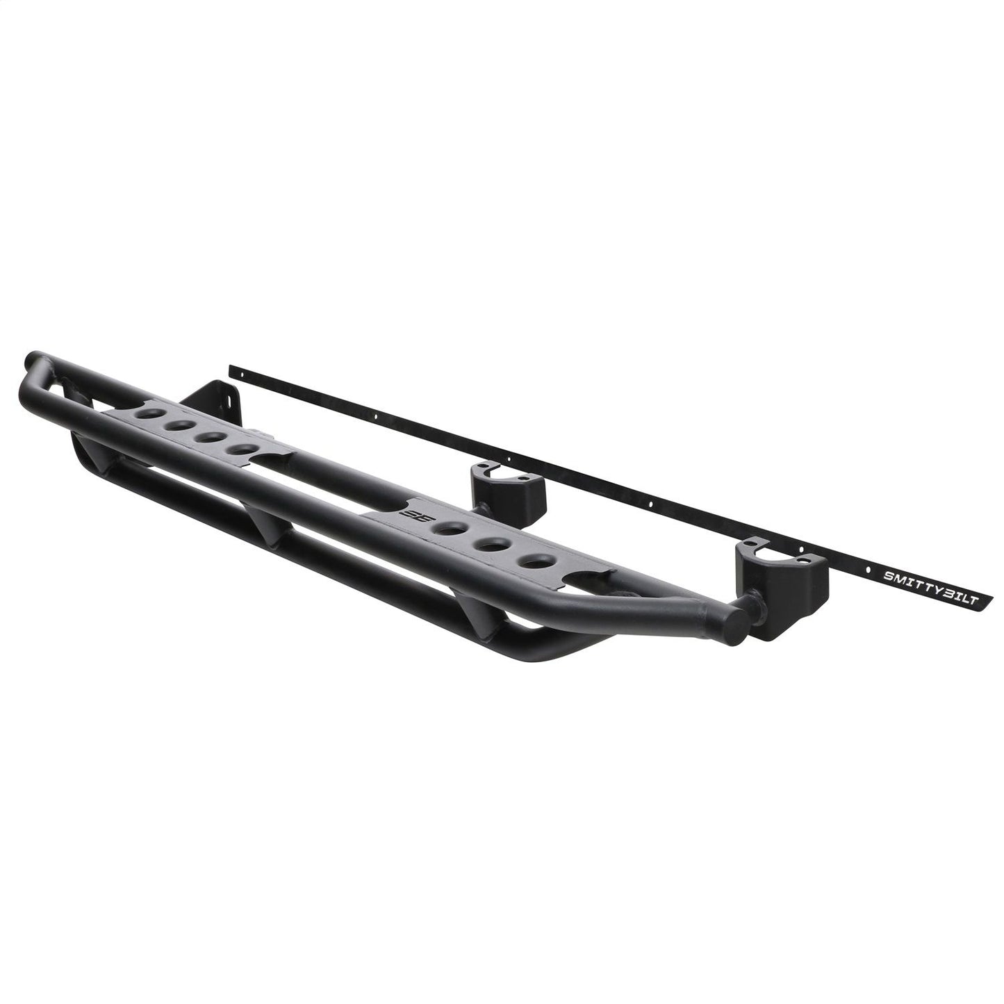 SMITTYBILT | SRC Side Armor with Steps for 2018-Up Jeep Wrangler 4 Doors JL Does not fit JK models Smittybilt |77634