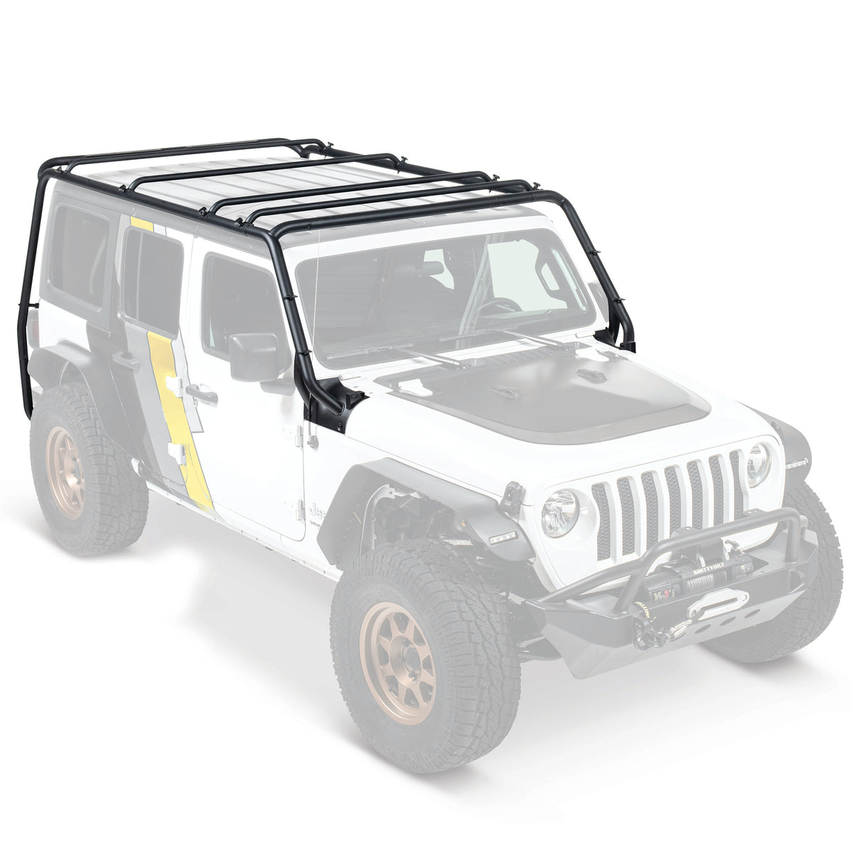 S/B SRC Roof Rack JLU 4DR view 1