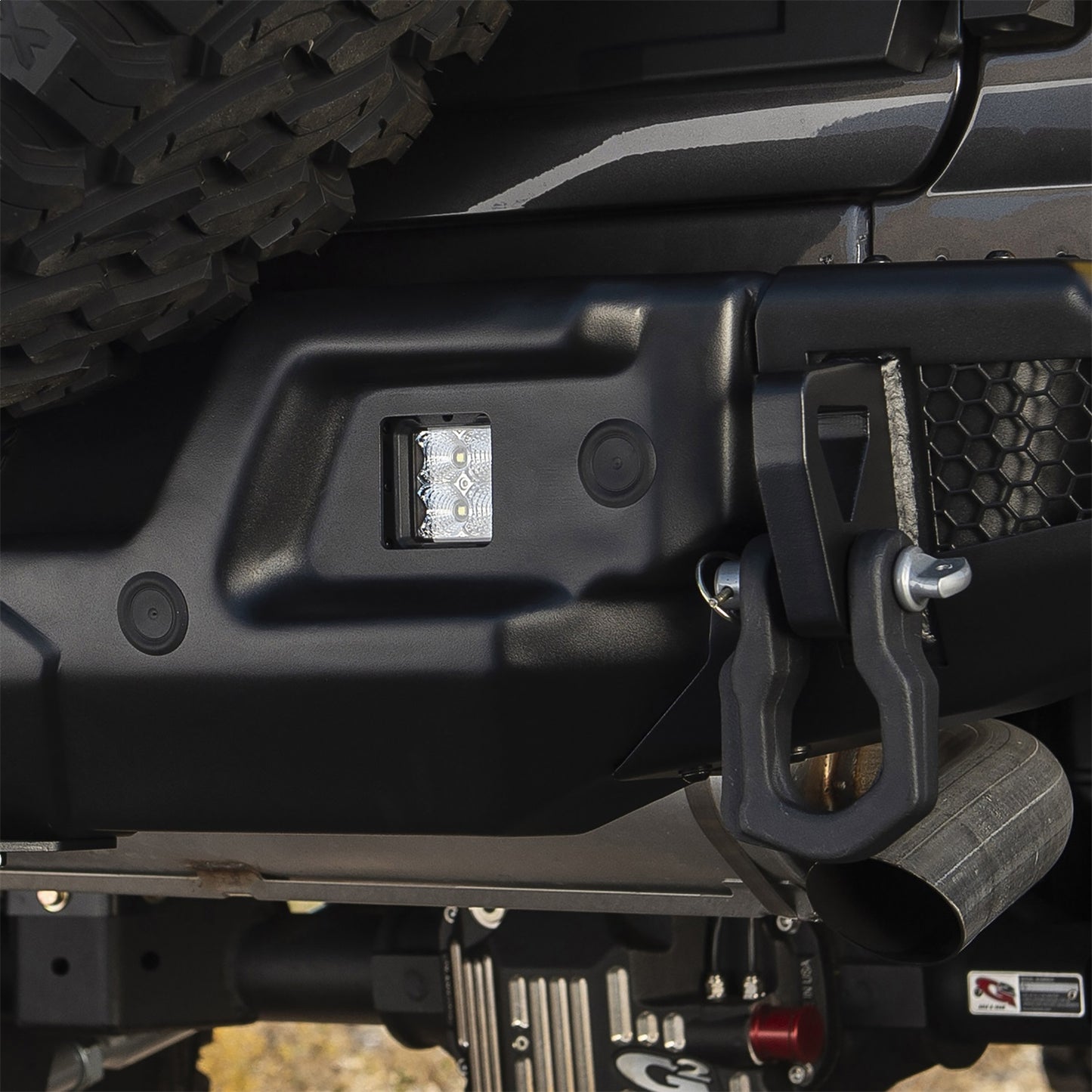 SMITTYBILT | JL Stryker Rear Bumper 2018-2020 Jeep Wrangler JL Smittybilt |77732