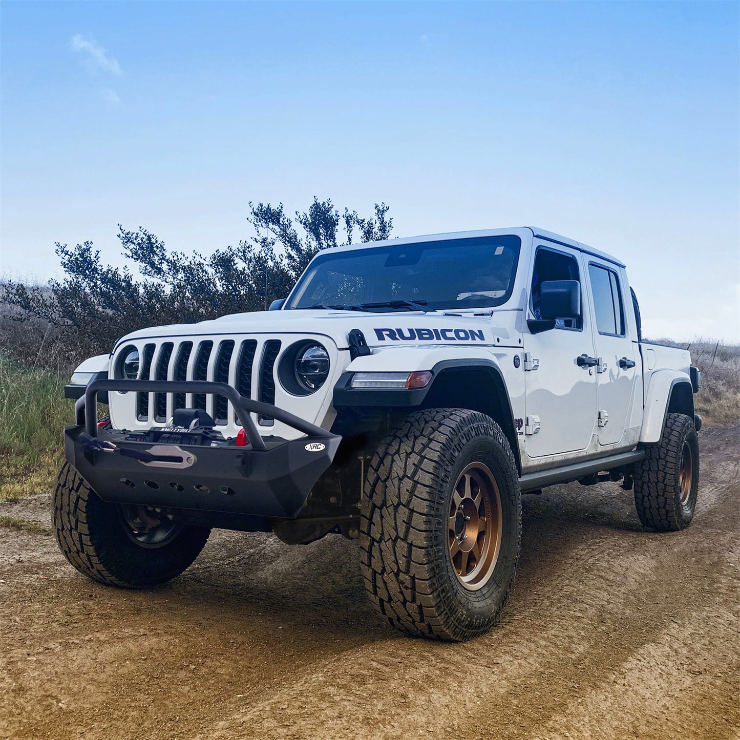 SMITTYBILT | XRC Gen1 Front Bumper with Winch Plate 2018-2020 Jeep Wrangler JL/JT Sport or Sahara Smittybilt |77806