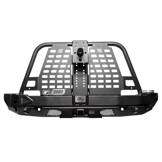 SMITTYBILT | Atlas Rear Bumper and Tire Gate 2018-2023 Jeep Wrangler Smittybilt |77897