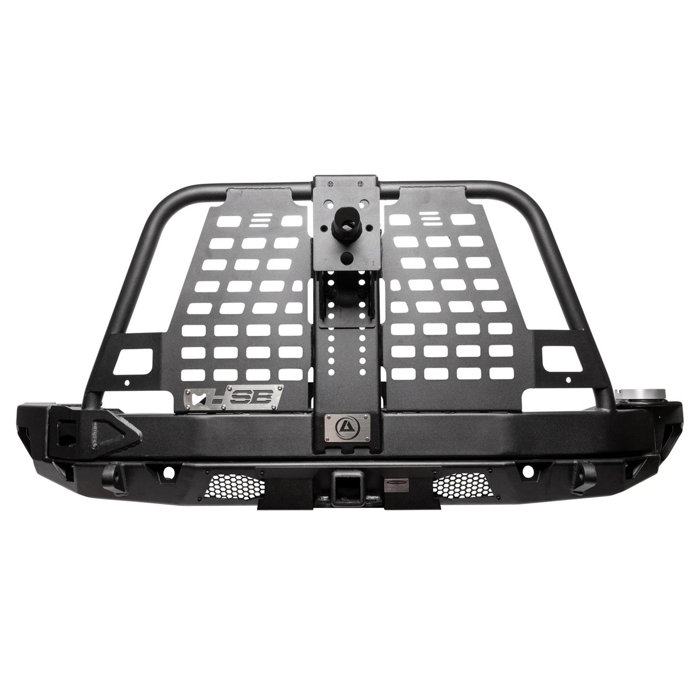 SMITTYBILT | Atlas Rear Bumper 2018-2023 Jeep Wrangler Smittybilt |77897-01