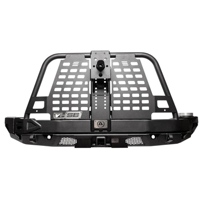 SMITTYBILT | Atlas Rear Bumper 2018-2023 Jeep Wrangler Smittybilt |77897-01