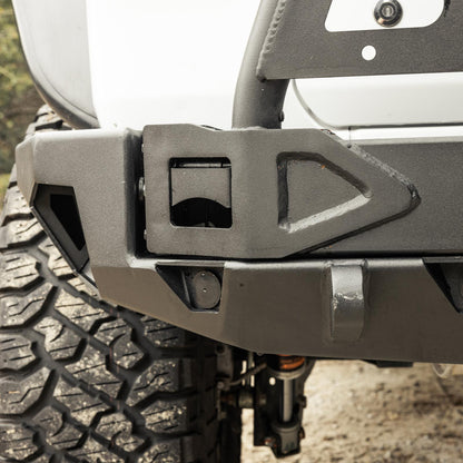 SMITTYBILT | Atlas Rear Bumper 2018-2023 Jeep Wrangler Smittybilt |77897-01