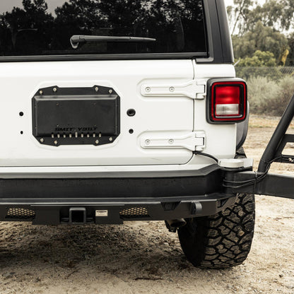 SMITTYBILT | Atlas Rear Bumper 2018-2023 Jeep Wrangler Smittybilt |77897-01