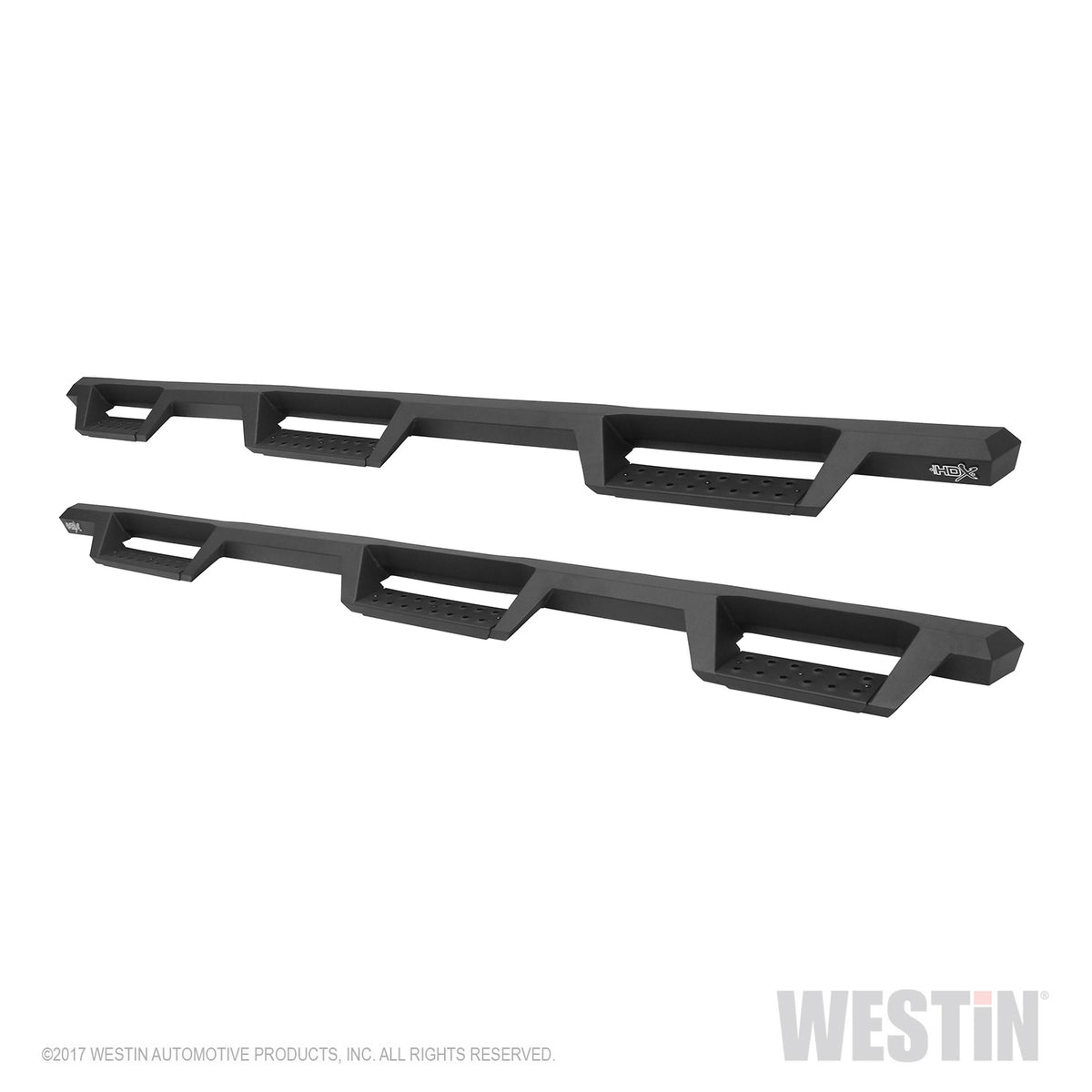 Westin HDX Drop Wheel-to-Wheel Nerf Steps 2007-2018 Chevy/GMC Silverado/Sierra 1500 Crew Cab