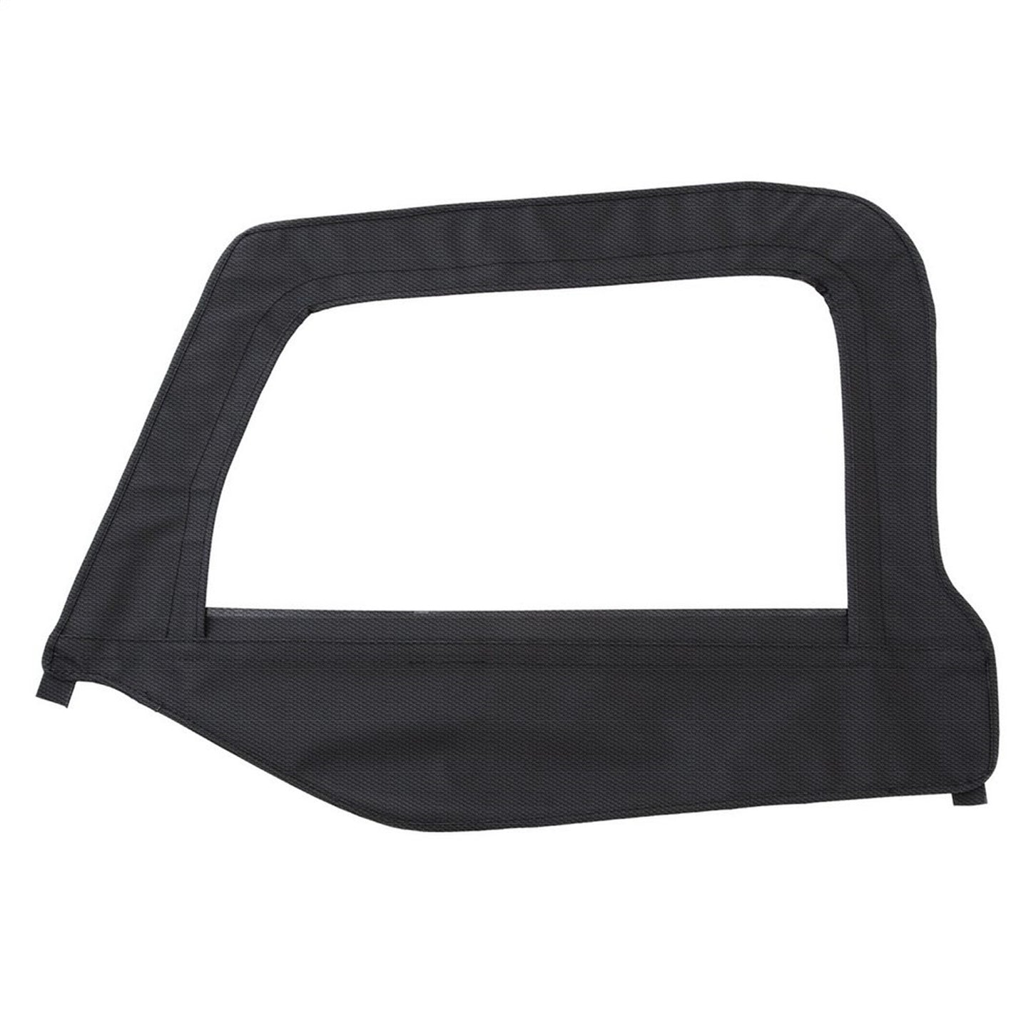 SMITTYBILT | Soft Top Door Skin W/ Frame Driver Side Black Diamond 97-06 Wrangler TJ Smittybilt |79435