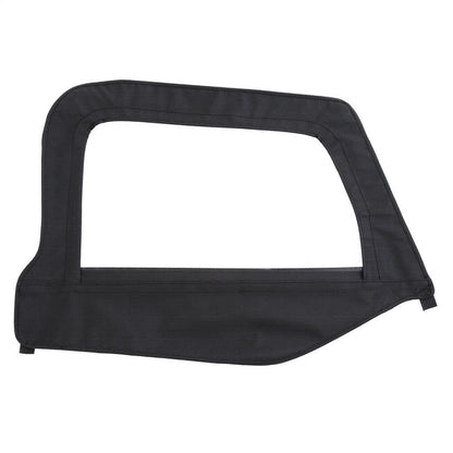 SMITTYBILT | Soft Top Door Skin W/ Frame Passenger Side Black Diamond 97-06 Wrangler TJ Smittybilt |79535
