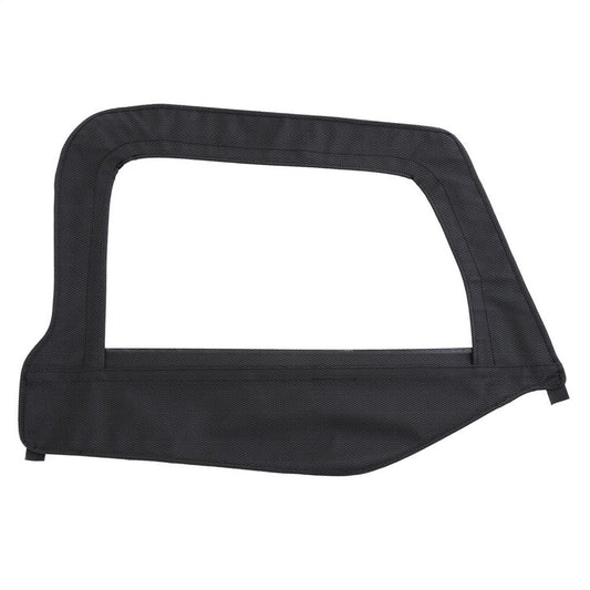 SMITTYBILT | Soft Top Door Skin W/ Frame Passenger Side Black Diamond 97-06 Wrangler TJ Smittybilt |79535