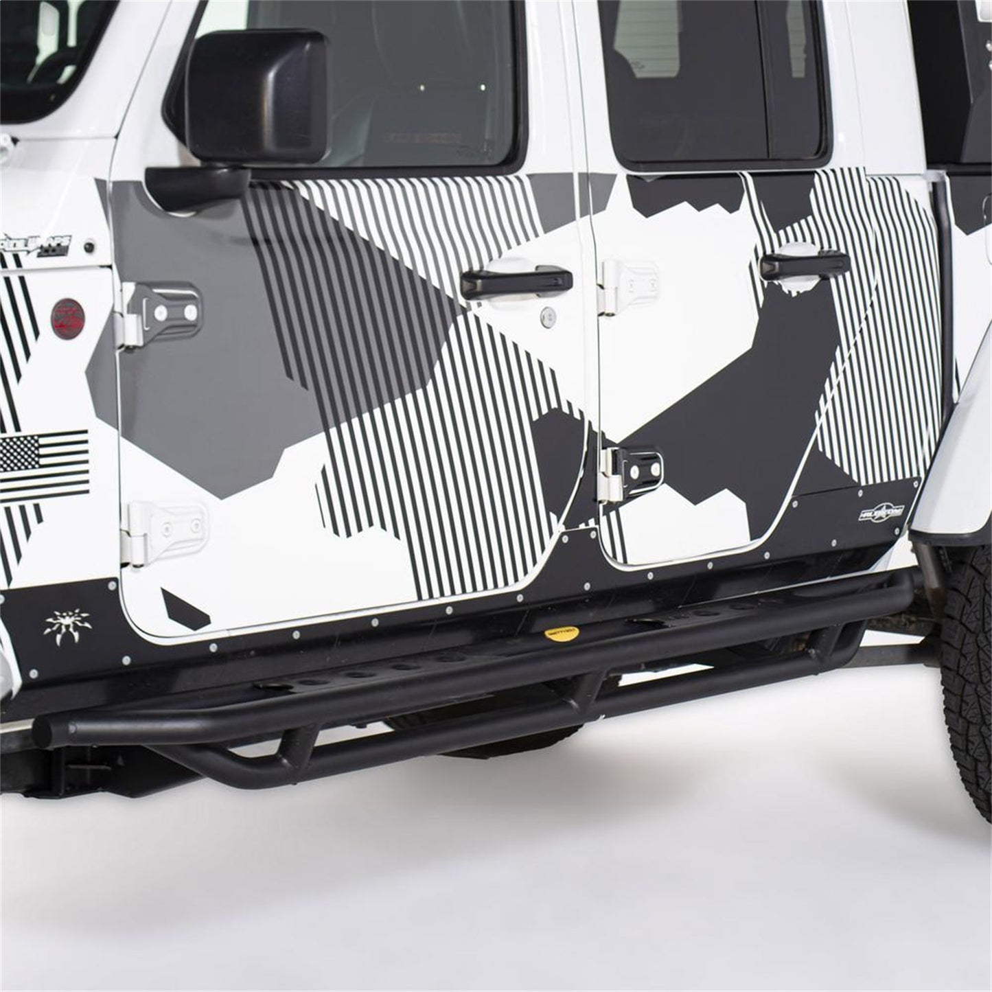 SMITTYBILT | SRC Side Armor with Steps 2020-Up Jeep Gladiator Smittybilt |79634
