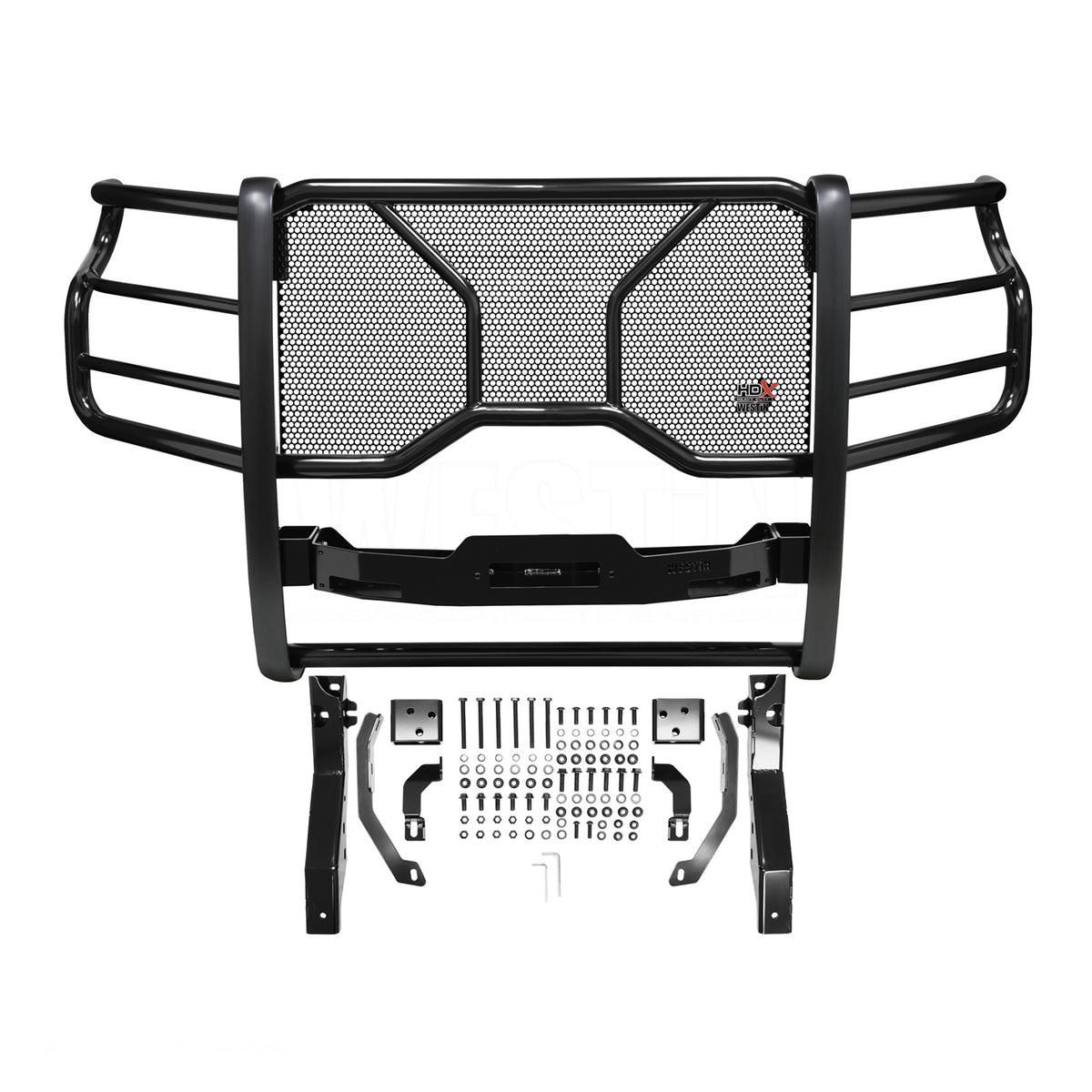 Westin HDX Winch Mount Grille Guard 2020-2024 Chevy Silverado 2500/3500