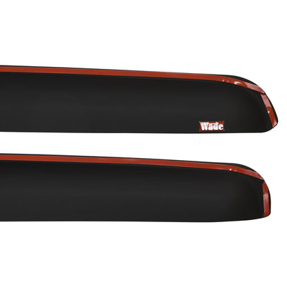 Westin Matte In-Channel Wind Deflector 4pc 2005-2020 Toyota Tacoma Double Cab Matte