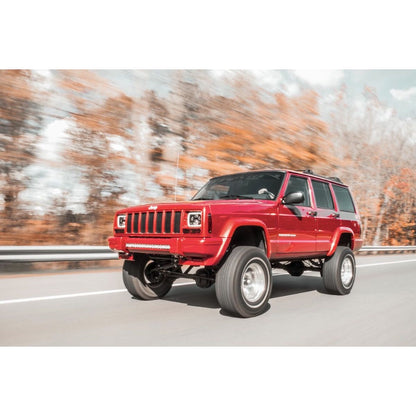 ROUGH COUNTRY 4.5 Inch Lift Kit | RR springs | Jeep Cherokee XJ 2WD/4WD (1984-2001) | 633N2