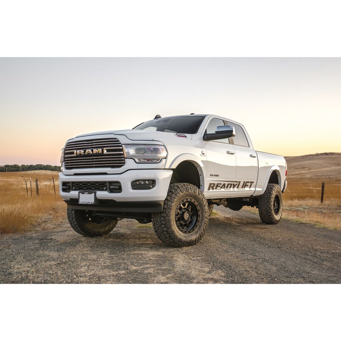ReadyLIFT 4'' Coil Spring Lift Kit with Falcon 1.1 Monotube Front/Rear Shocks and Front Track Bar Bracket with Radius Arms (F250/F350 Diesel ) 49-27421
