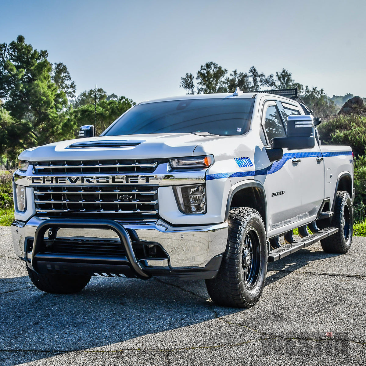 Westin E-Series Bull Bar 2020-2024 Chevy Silverado 2500/3500