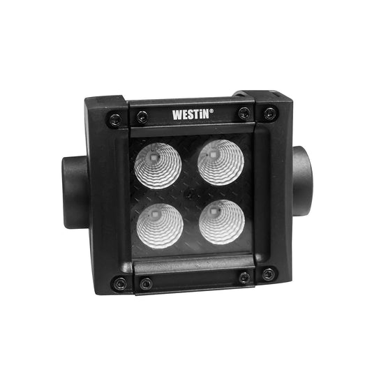 WESTIN AUTOMOTIVE | B-FORCE LED Light Bar  All  B-FORCE LED Light Bar Double Row 2" Flood w/3W Cree  Black | 09-12212-4F