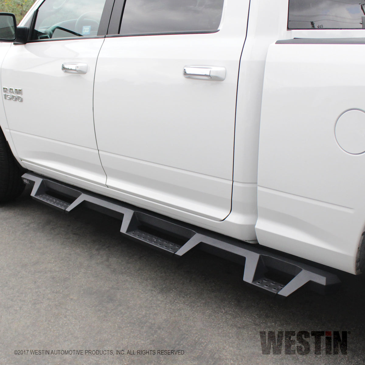 Westin HDX Drop Wheel-to-Wheel Nerf Steps 2009-2018 Ram 1500 Crew Cab (6.5' Bed)