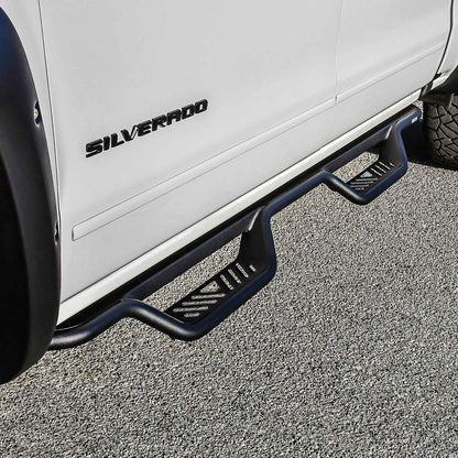 Westin Outlaw Drop Nerf Steps 2014-2018 Chevy/GMC Silverado/Sierra 1500 Crew Cab (Rocker Mount)