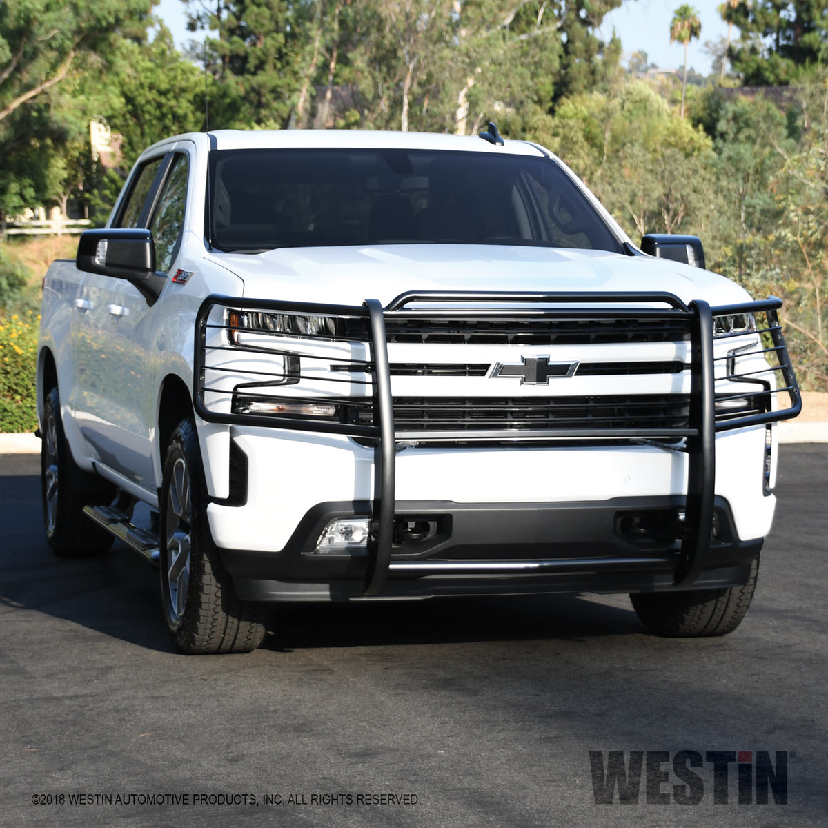 Westin Sportsman Grille Guard 2019-2024 Chevy Silverado 1500