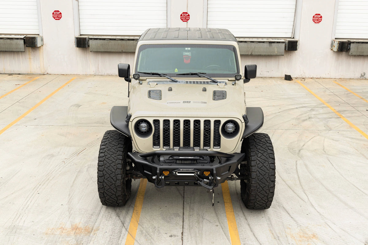 XRC Gen 3 Front Bumper – Textured Black (07+ JK/JL/JT) view 4