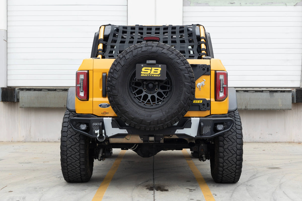 C-RES2 HD Cargo Restraint System – 2″ Black Diamond Web (21+ Bronco 4DR) view 3