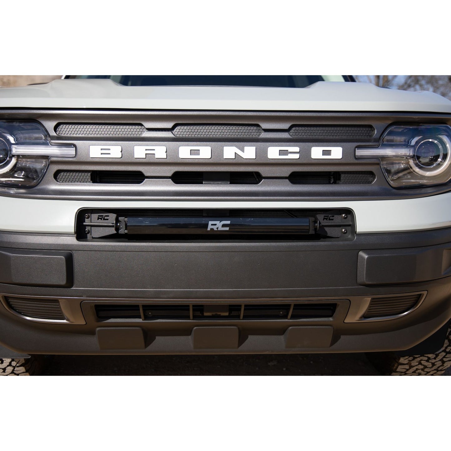ROUGH COUNTRY LED Light Kit | Bumper Mount | 20" Spectrum Single Row | Ford Bronco Sport (21-25) | 82036
