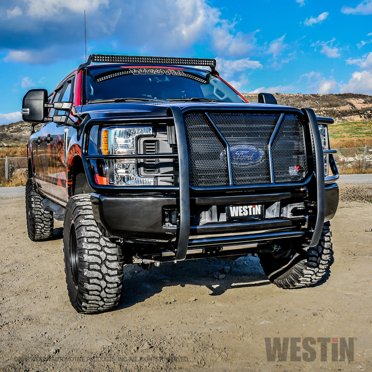 Westin HDX Grille Guard 2017-2022 Ford F-250/350