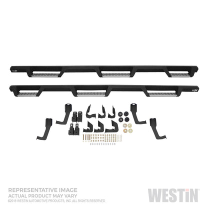 Westin HDX Stainless Drop Wheel-to-Wheel Nerf Steps 2009-2018 Ram 1500 Crew Cab 6.5' Bed